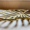 Decorative Gold Leaf Tray (12" x 10") - DiamondVale