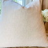 Glam Pillow Cover | 20 x 20 Pillow Cover | Luxury Gold Pillow Cover | Linen Jute Pillow Cover | Housewarming Gift | Accent Pillow Sham - DiamondValeDecor