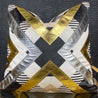 Glam Pillow Cover | Luxury Black Velvet Pillow | 20x20 Pillow Cover | Metallic Pillow | Decorative Pillow | Accent Pillow |Housewarming Gift - DiamondValeDecor