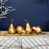 Gold Decorative Pears (Set of 4) - DiamondValeDecor