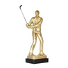 Gold Golf Figurine (13" and 14") - DiamondValeDecor