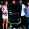 Handmade Soy Candle in Leather and Oud Scent | Saga Boy (12.5 oz) - DiamondVale