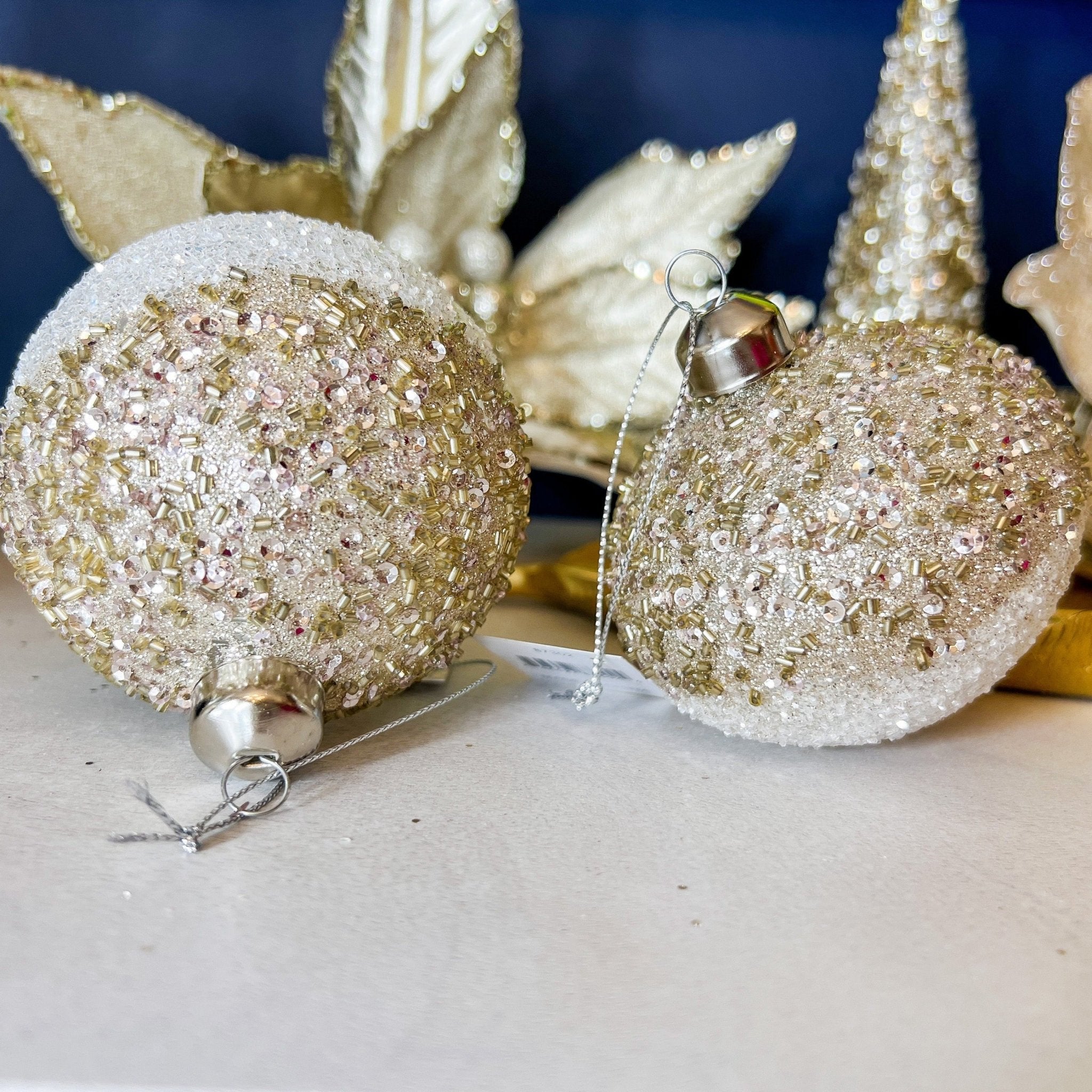 Jeweled Onion Ornament (2 Styles) - DiamondValeDecor