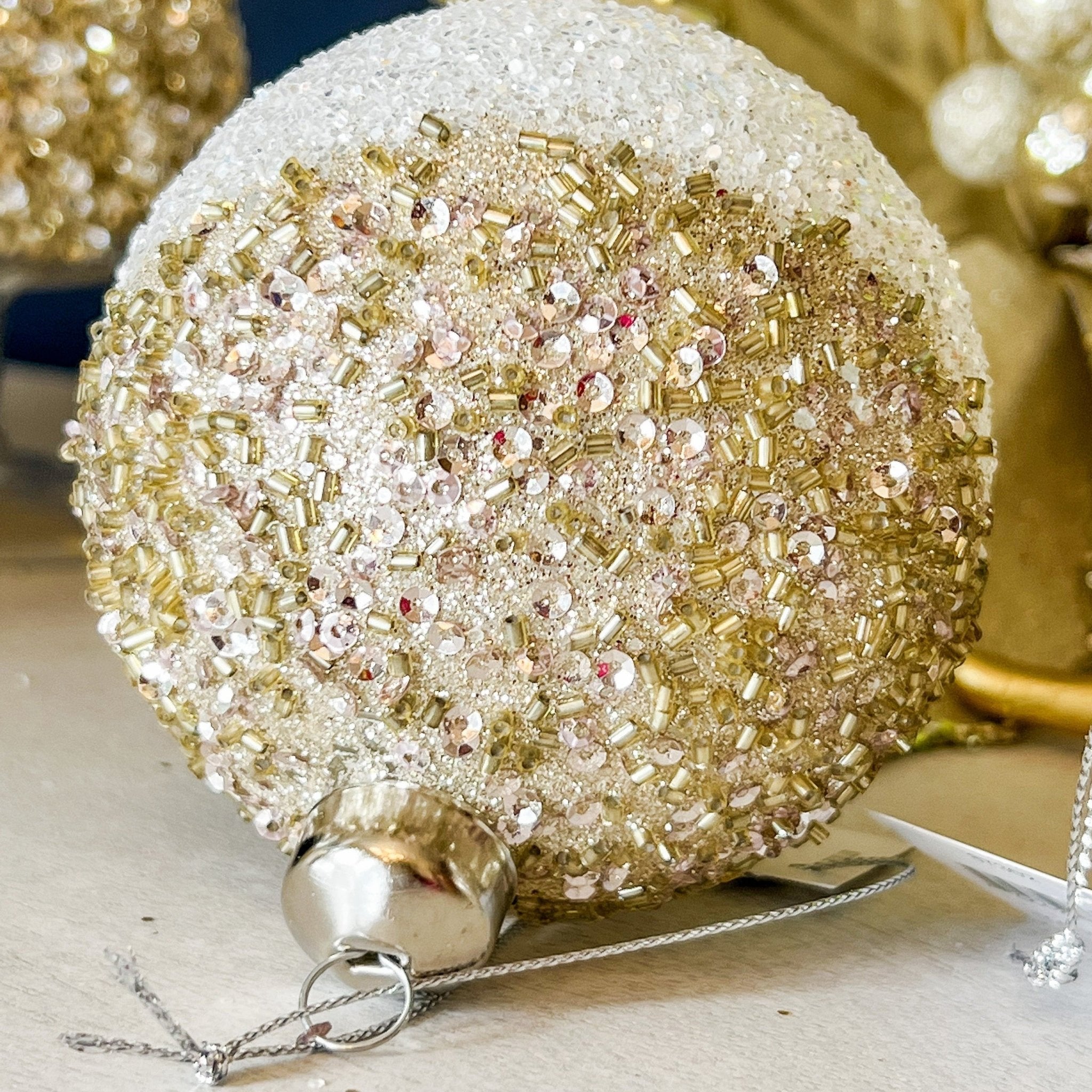 Jeweled Onion Ornament (2 Styles) - DiamondValeDecor